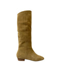 Monika Boot Natural Suede Knee High Boots Silent D