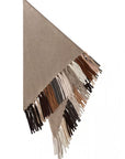 Triangle Fringe Multi Scarf Gravel Scarves Hurray
