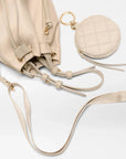 Waverly Espadrille Bucket Bag Buff Crossbody MZ Wallace