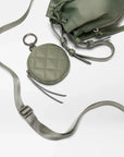 Waverly Espadrille Bucket Bag Agave Green Crossbody MZ Wallace