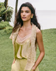 Johanan Top Pistachio Tops - Tanks Veronica Beard