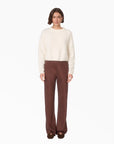 Niall Cashmere Sweater Macadamia Sweater - Crewneck Cami NYC