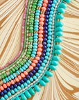Gumdrop Beaded Necklace Turquoise Necklaces Jane Win