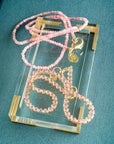 Made From Love Tennis Necklace Pink Necklaces Jane Win