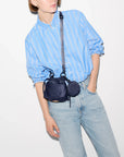 Waverly Bebe Navy Crossbody MZ Wallace