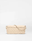Crosby Lock Baguette Sand Crossbody MZ Wallace