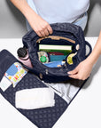 Metro Diaper Backpack Navy Backpack MZ Wallace