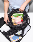 Metro Diaper Tote Black