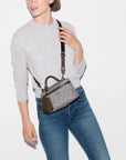 Metro Train Case Heritage Check Crossbody MZ Wallace