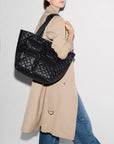 Medium Metro Travel Tote Black Tote & Satchel MZ Wallace