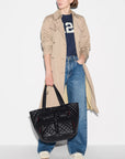 Medium Metro Travel Tote Black Tote & Satchel MZ Wallace