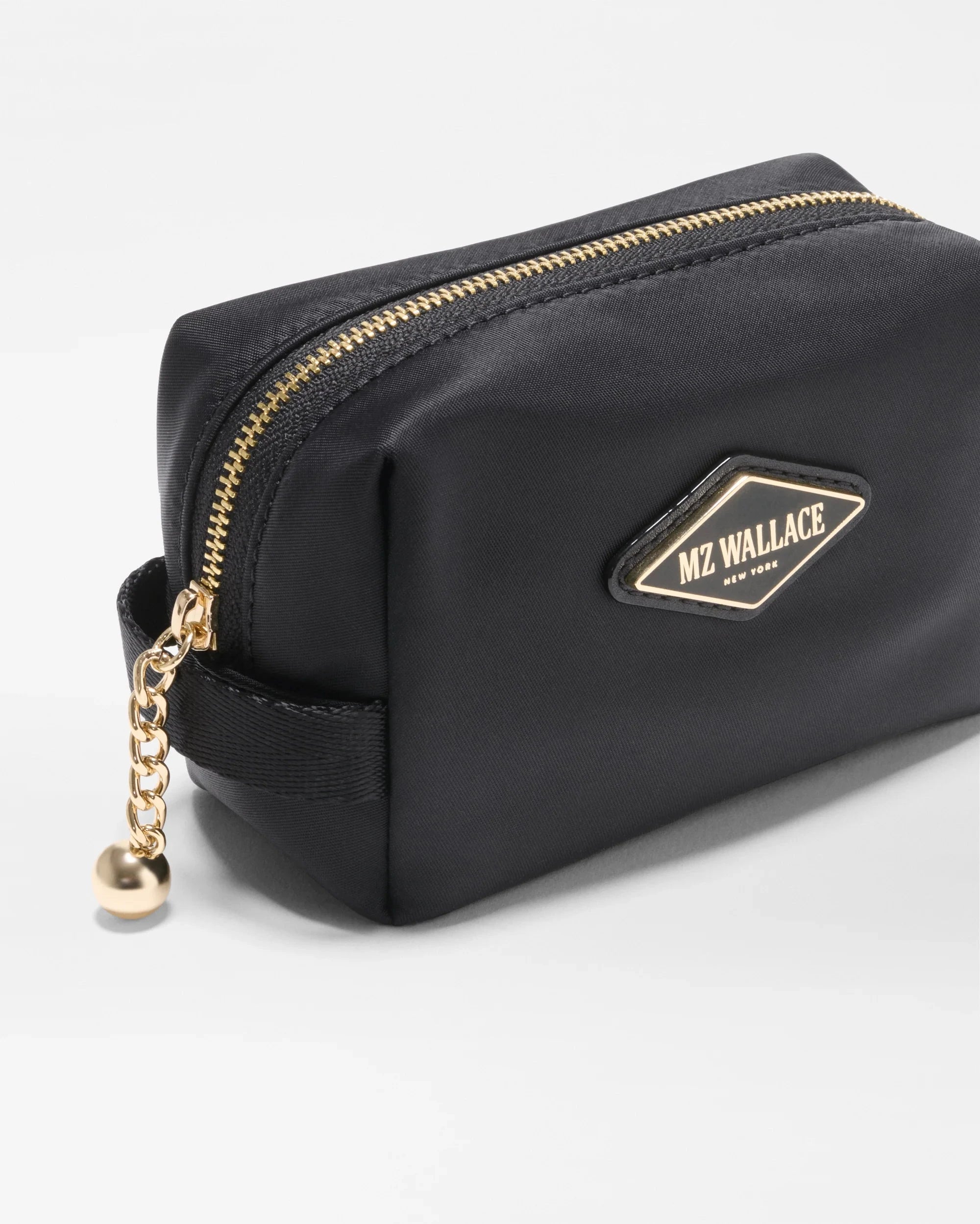 Mini Ava Zip Pouch Black – Peter Kate