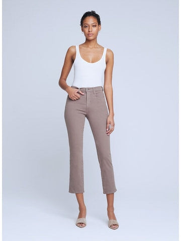 Alexia Jean Deep Taupe Denim - Cropped & Ankle L'Agence 