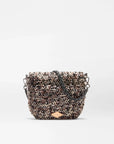 Crosby Lock Saddle Sequin Winter Boucle Crossbody MZ Wallace