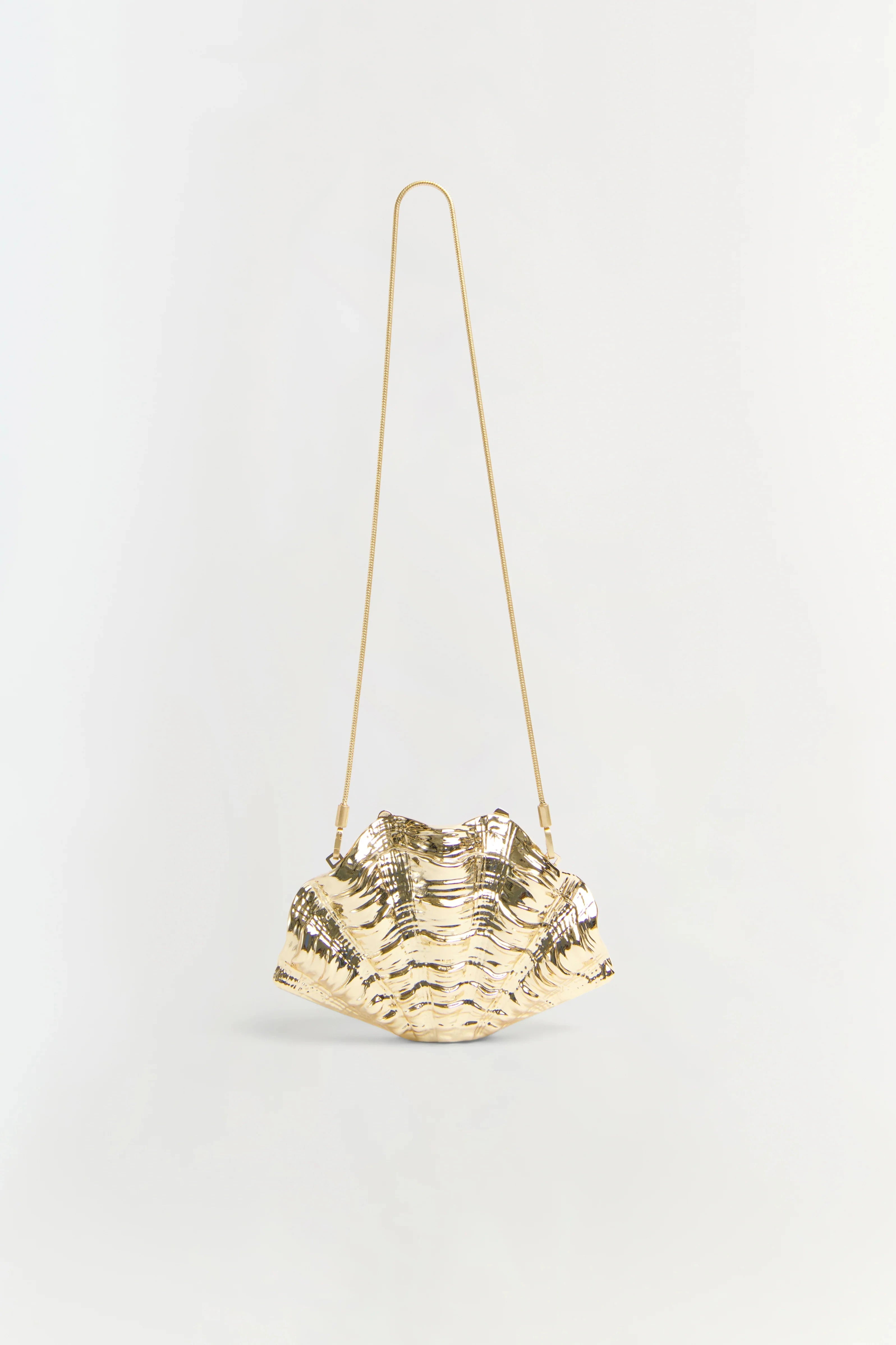 Venus Metal Shell Clutch – Peter Kate