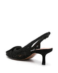 Dalila Slingback Pump Black Pumps - Low Bibi Lou