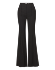 Komi Stretch-Linen Pant Black Pants - Trousers Veronica Beard