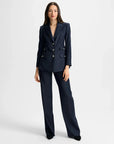 Nalani Dickey Jacket Navy Jackets - Blazers Veronica Beard