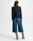 Cropped Rickie Dickey Jacket Navy Jackets - Blazers Veronica Beard