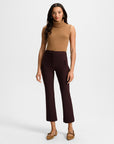 Arte Kick-Flare Pant Dark Currant Pants - Trousers Veronica Beard
