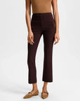 Arte Kick-Flare Pant Dark Currant Pants - Trousers Veronica Beard