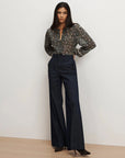 Crue Wide-Leg Denim Pant Midnight Wash Denim - Flare & Wide Leg Veronica Beard