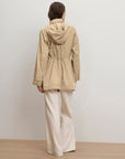 Arnault Parka Jacket in Tan Sand Outerwear - Longsleeve Veronica Beard