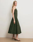 Ilona Dress army Dresses - Midi Veronica Beard