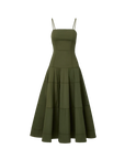 Ilona Dress army Dresses - Midi Veronica Beard