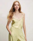 Johanan Top Pistachio Tops - Tanks Veronica Beard