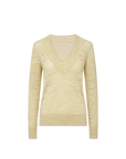 Coleta V Neck Sweater Pistachio Sweater - V-Neck Veronica Beard