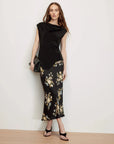 Yvonne Asymmetrical Top Black Tops - Blouses Veronica Beard
