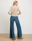 Shana Cashmere Sweater Oatmeal Sweater - Crewneck Veronica Beard