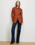 Laramie Dickey Jacket Rust Jackets - Dickey Veronica Beard