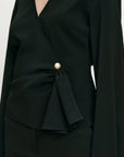 Drew Top Black Tops - Blouses Veronica Beard