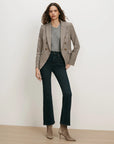 Miller Houndstooth Dickey Jacket Rust/Navy Multi