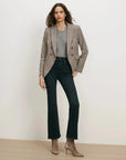 Miller Houndstooth Dickey Jacket Rust/Navy Multi Jackets - Dickeys Veronica Beard