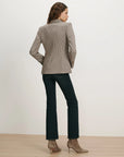 Miller Houndstooth Dickey Jacket Rust/Navy Multi