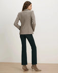 Miller Houndstooth Dickey Jacket Rust/Navy Multi Jackets - Dickeys Veronica Beard