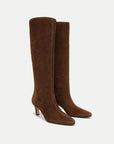 Aisla Mid Heel Boot Espresso Knee High Boots Veronica Beard - Shoes