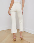 Kendra Crop Flare Vintage White Denim - Cropped & Ankle L'Agence