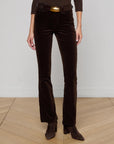 Stevie Velvet Jean Coffee Bean Denim - Straight L'Agence