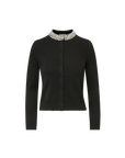 Daro Embellished Cardigan Black Sweater - Cardigans Veronica Beard