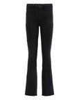 Selma Coated Bootcut Jean Noir Denim - Flare & Wide Leg L'Agence