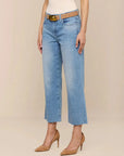 Wanda Cropped Wide Leg Granova Denim - Flare & Wide Leg L'Agence