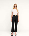 Rebel Trouser Black Pants - Trousers L'Agence