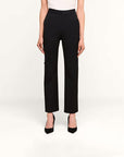 Rebel Trouser Black Pants - Trousers L'Agence