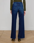 Alicent Wide-Leg Jean Sterling Denim - Flare & Wide Leg L'Agence