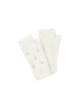 Star Embellished Angora Mittens Ivory Mittens Pissenlit