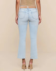 Tati Cropped Micro Boot Jean Cabo Denim - Cropped & Ankle L'Agence